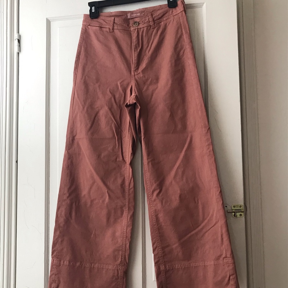 Everlane Wide-leg Cropped Chino NWOT